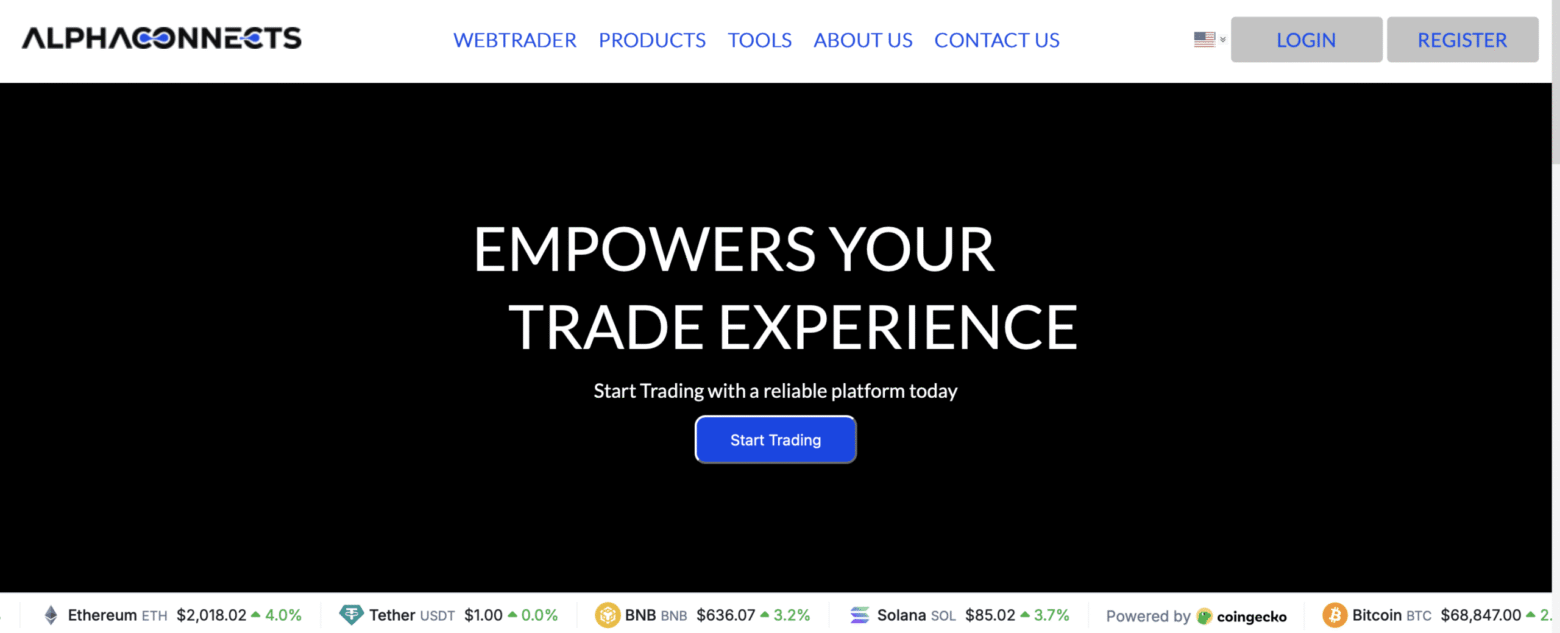 Alpha Connects scam FCA warning alpha-connects.com