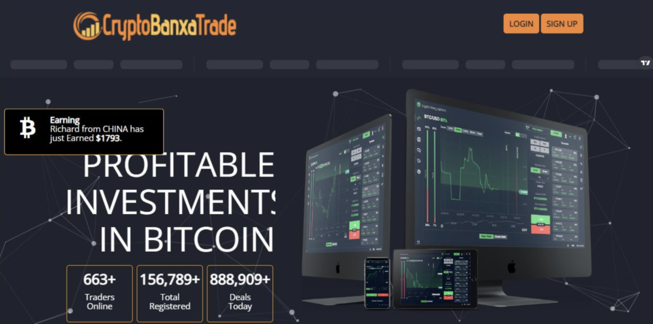 CryptoBanxaTrade scam cryptobanxatrade.com CFTC RED List entry 245596 Crypto Banxa Pro Trade warning