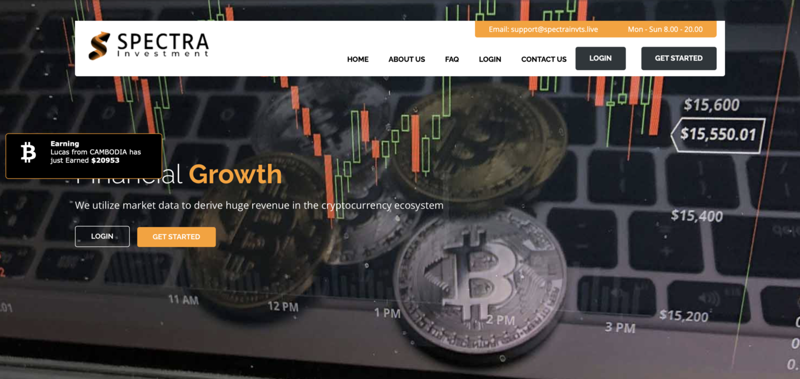 Spectrainvts.live Spectra Investments review and warning 2026