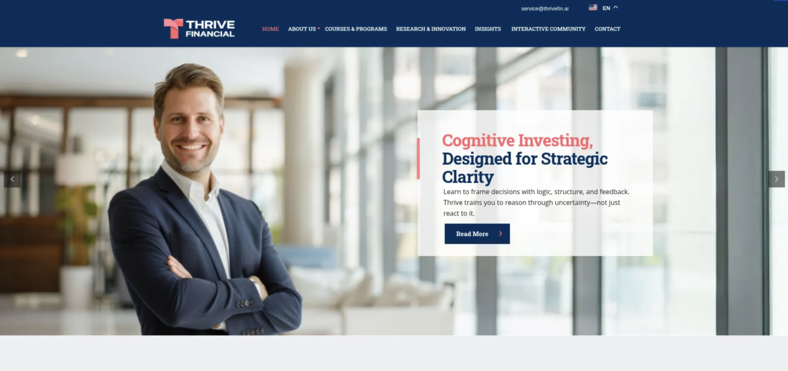 Thrive Financial LTD scam review thrivefin.ai warning 2026