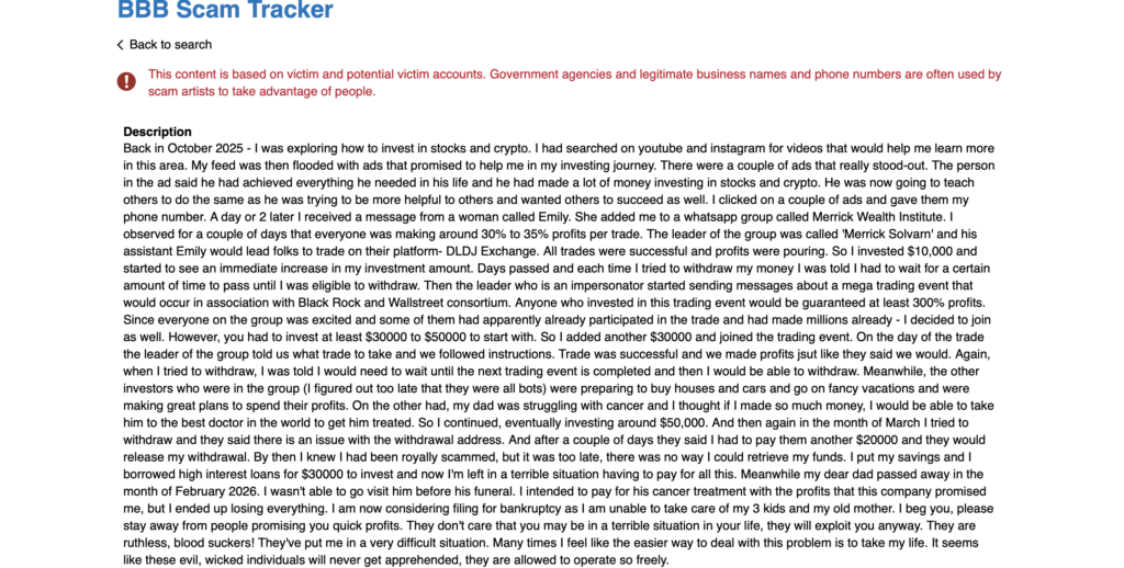 Fake WhatsApp trading group DLDJ Exchange bot-filled chat exposed